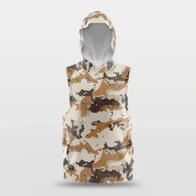 Desert - Customized Basketball Sleeveless Hoodies