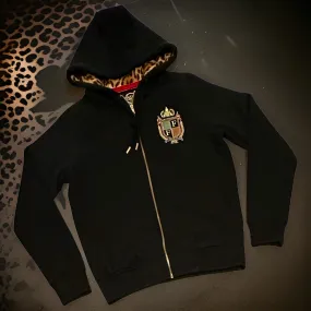 *FINALLY FAMOUS* (BLACK) ZIP UP HOODIES