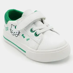 Girls Sneakers 1882C-White/Green