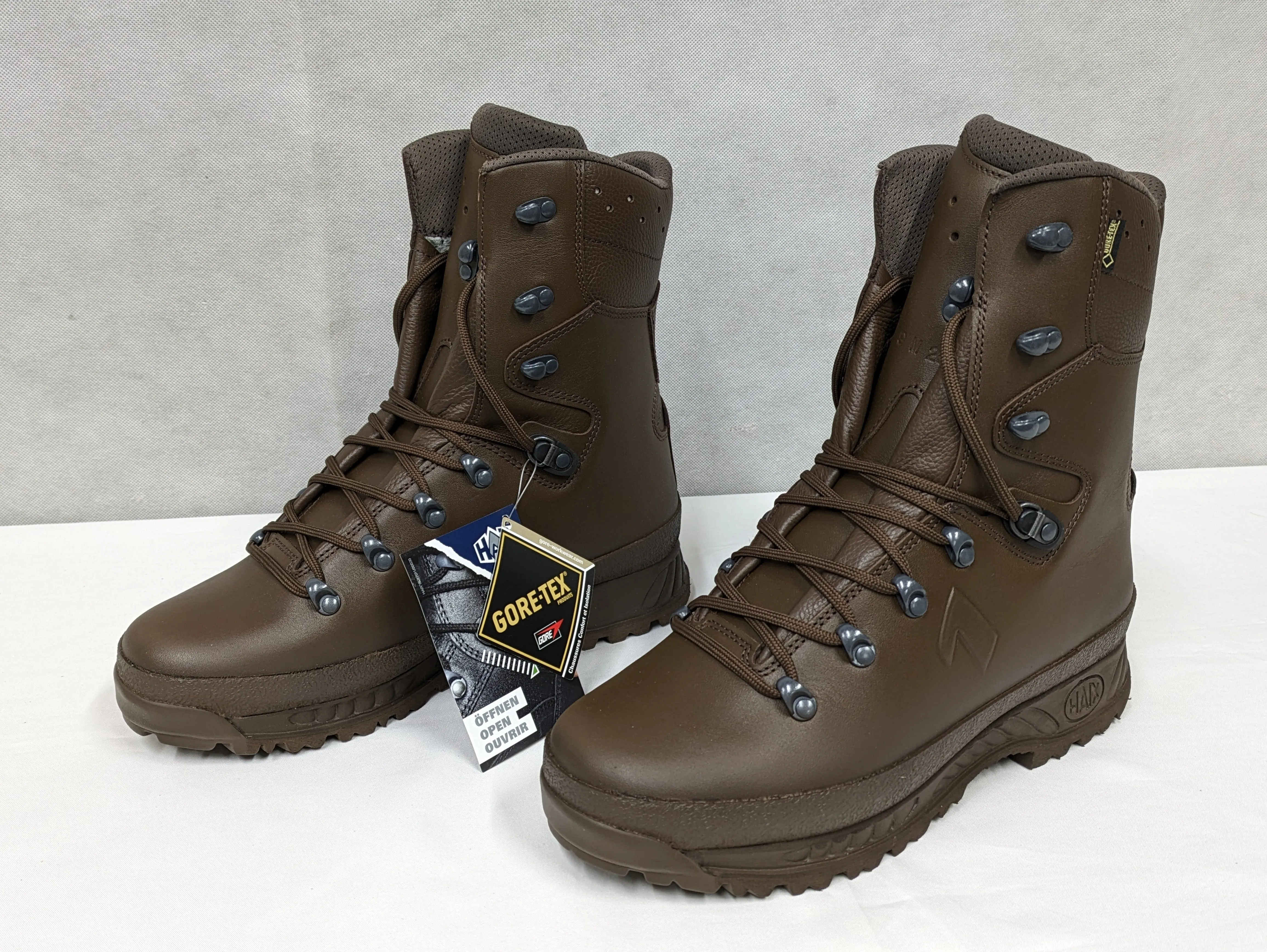 Haix Cold Wet Weather Leather Combat Boots