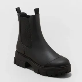 New - Women's Devan Winter Boots - A New Day Black 7