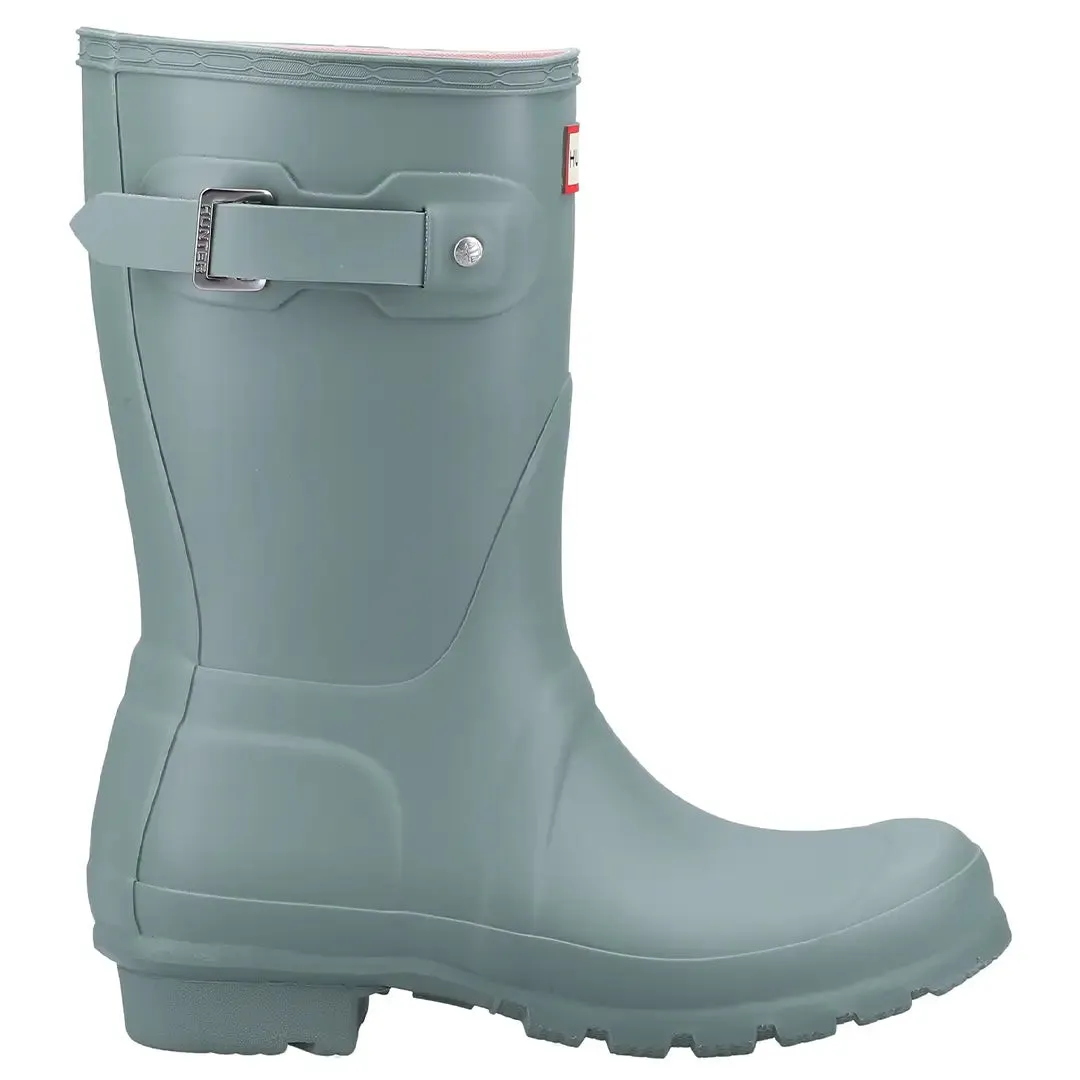 Original Short Wellington Boots - Sweet Gale Green by Hunter