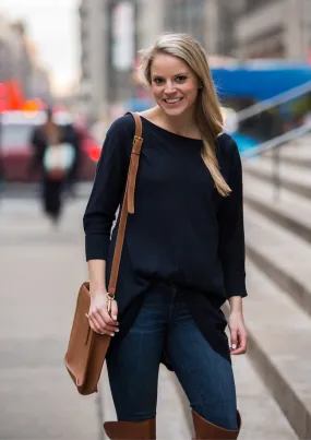 Soho Shirttail Sweater