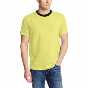 Uniquely You Mens T-Shirt /  Honeysuckle Yellow     - Short Sleeve Casual Shirt